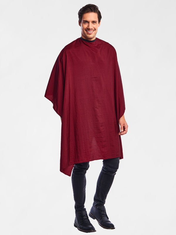 Betty Dain Super Size Styling Cape White -Snap (899S-WHT)