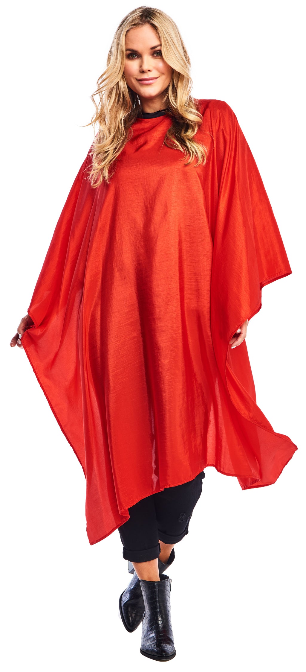 Betty Dain Super Size Styling Cape - Red (899A/S-RED)