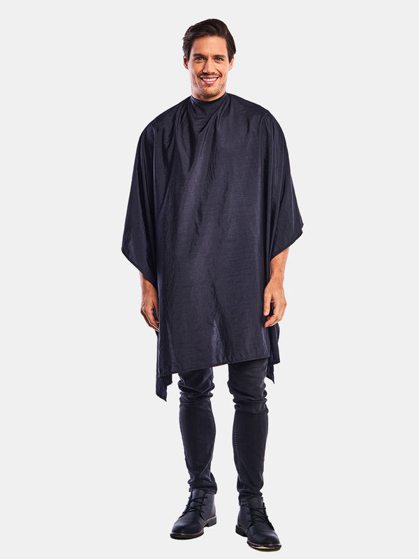 Betty Dain Super Size Styling Cape White -Snap (899S-WHT)
