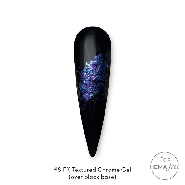 Fuzion Textured Chrome Collection 5g 8pk