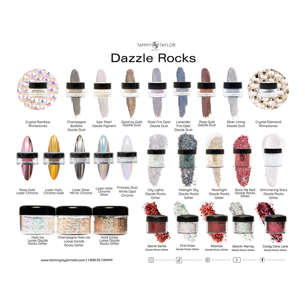 Tammy Taylor Dazzle Rocks 1oz - First Snow
