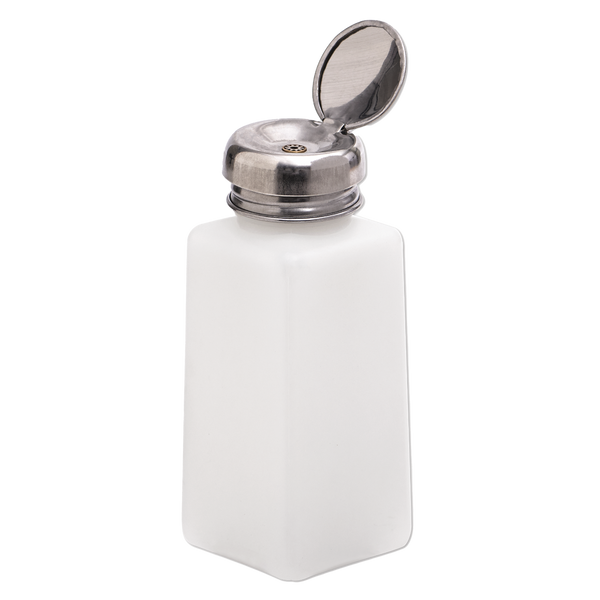 DL Pro Pump Dispenser Bottle Metal Flip-Top Cap 8oz (DL-C133)