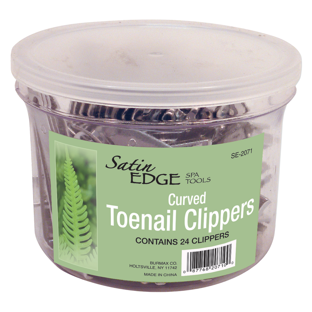 Satin Edge Curved Toenail Clippers (SE-2071)