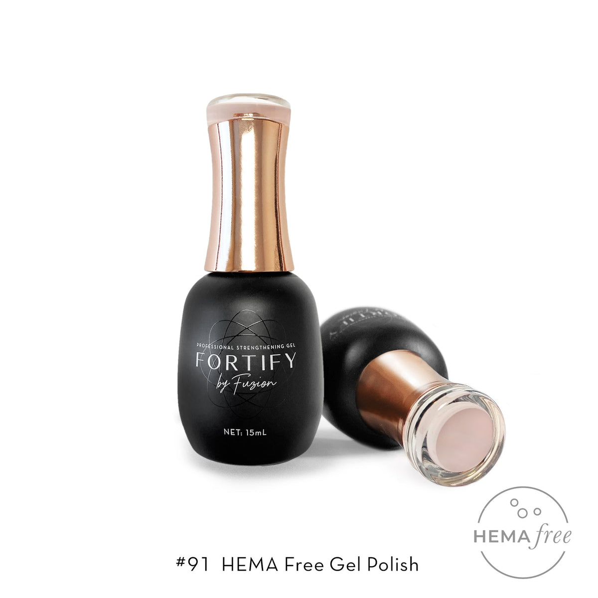 Fuzion Fortify Gel Polish 15ml - #91 Main image