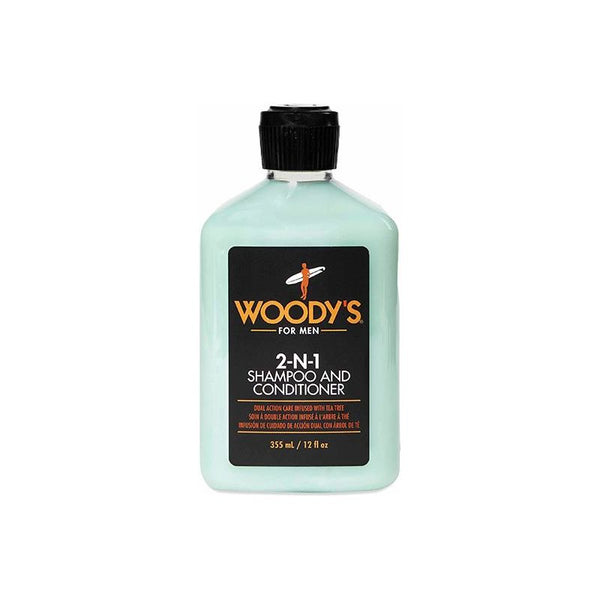 Woodys 2-in-1 Shampoo & Conditioner (12oz)