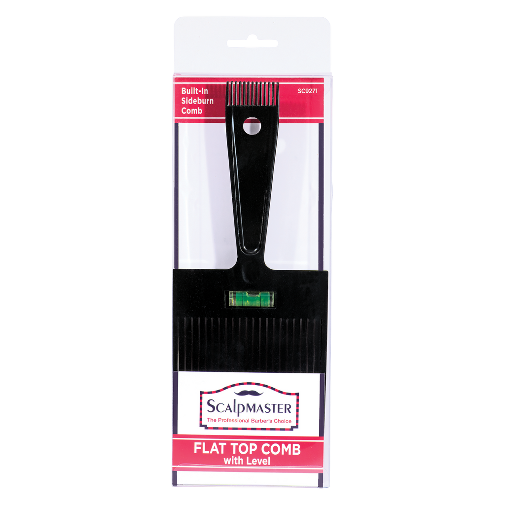 Scalpmaster Flat Top Comb With Level (SC9271)