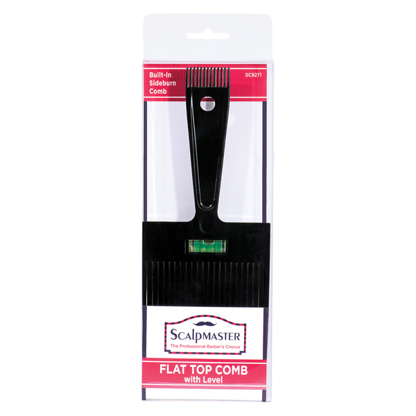 Scalpmaster Flat Top Comb With Level (SC9271)