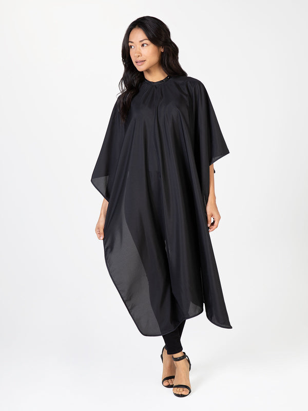 Betty Dain Fashionaire Styling Cape - Snap (930CS-BLK)