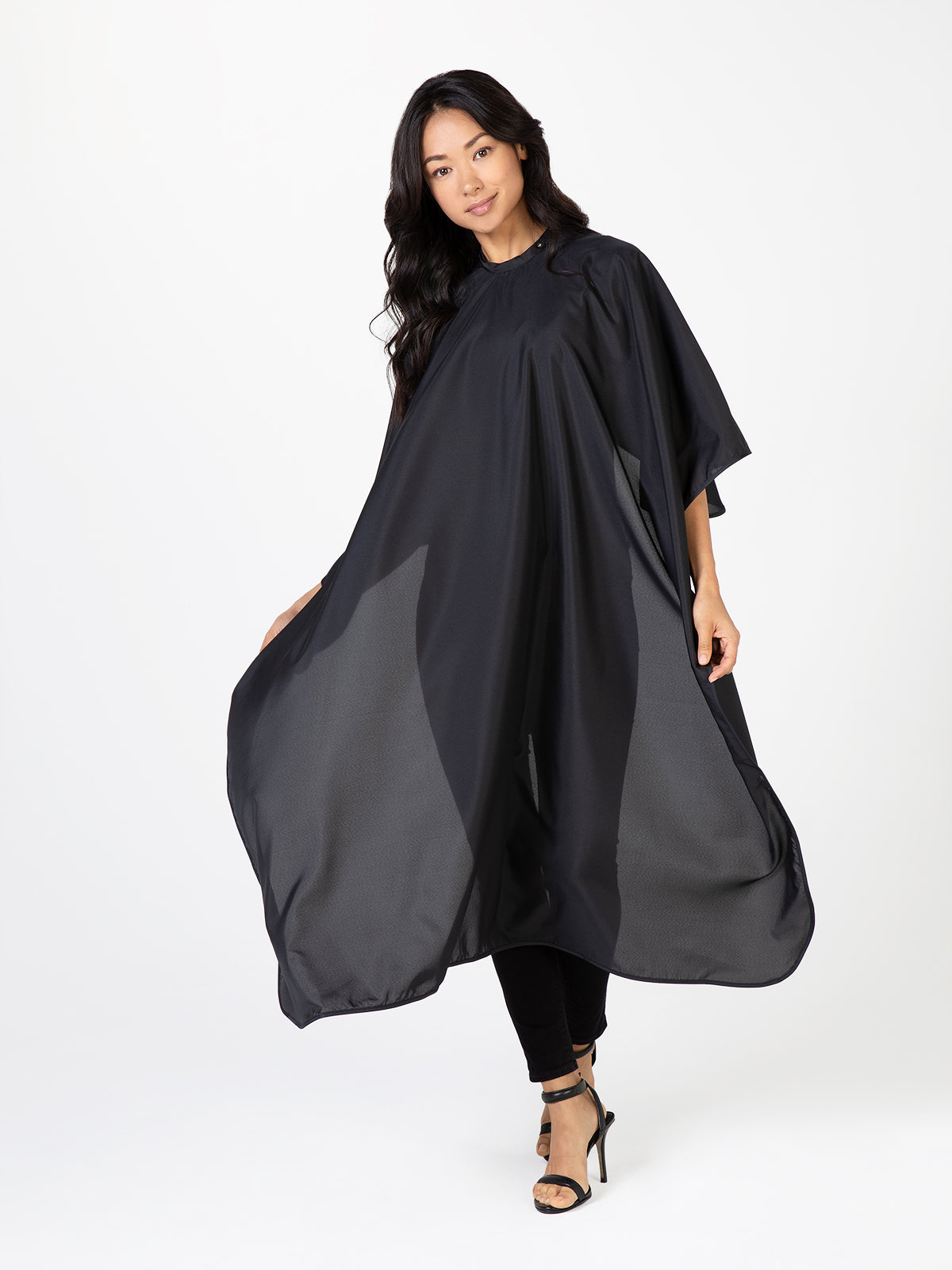 Betty Dain Fashionaire Styling Cape - Snap (930CS-BLK)