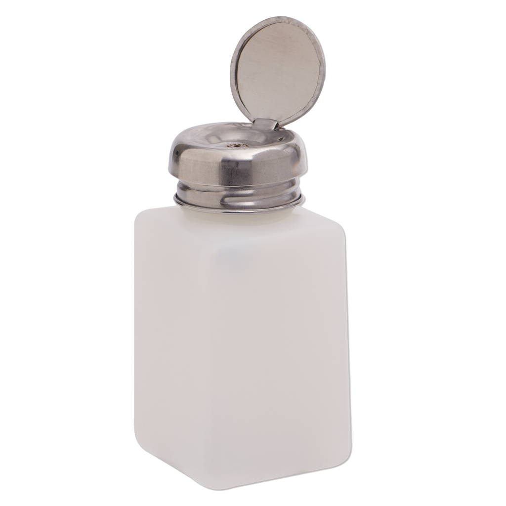 DL Pro Pump Dispenser Bottle Metal Flip-Top Cap 6oz (DL-C92)