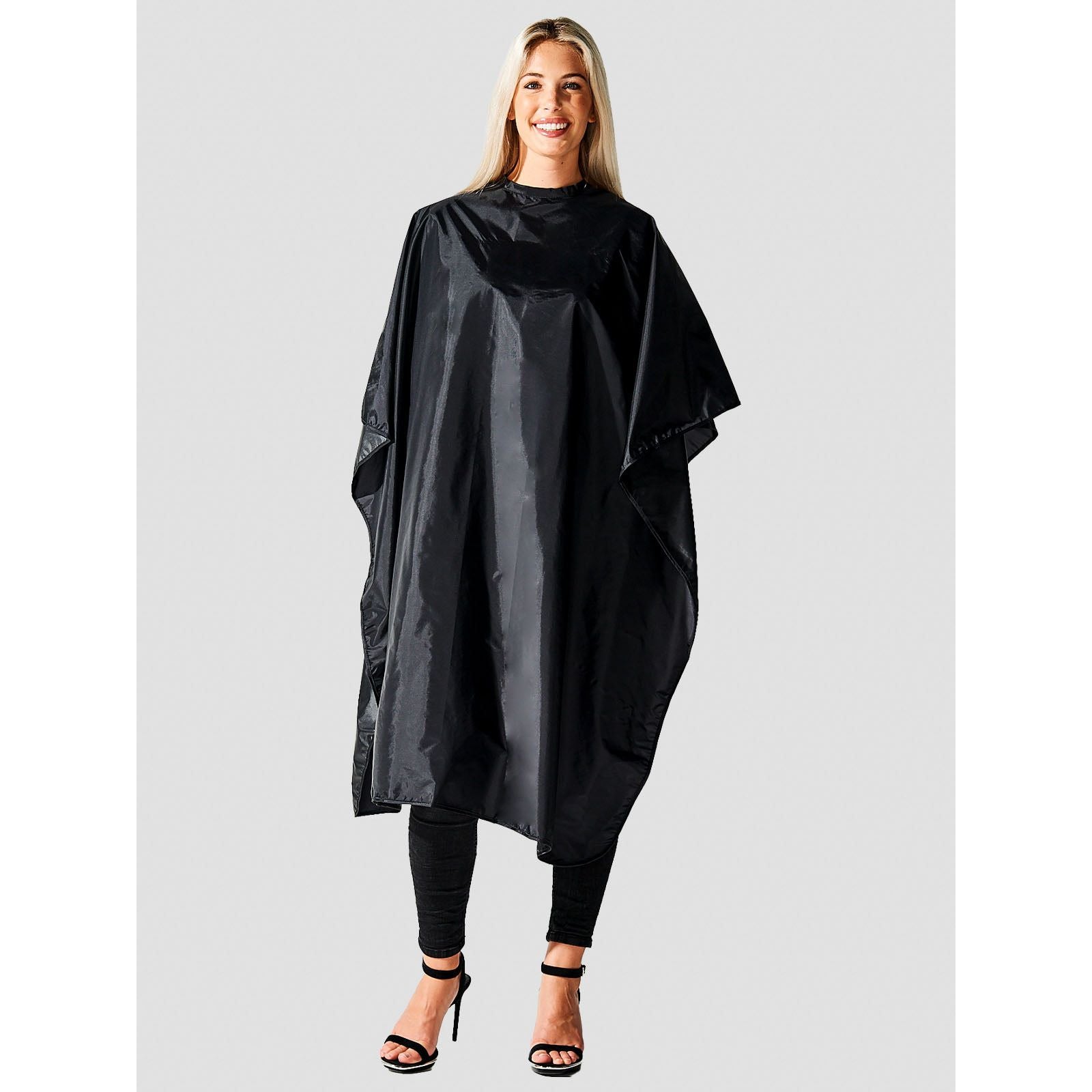 Betty Dain Nylon All Purpose Cape - Black 959V Secondary image