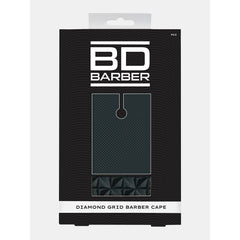Betty Dain BD Barber Diamond Grid Barber Cape 962