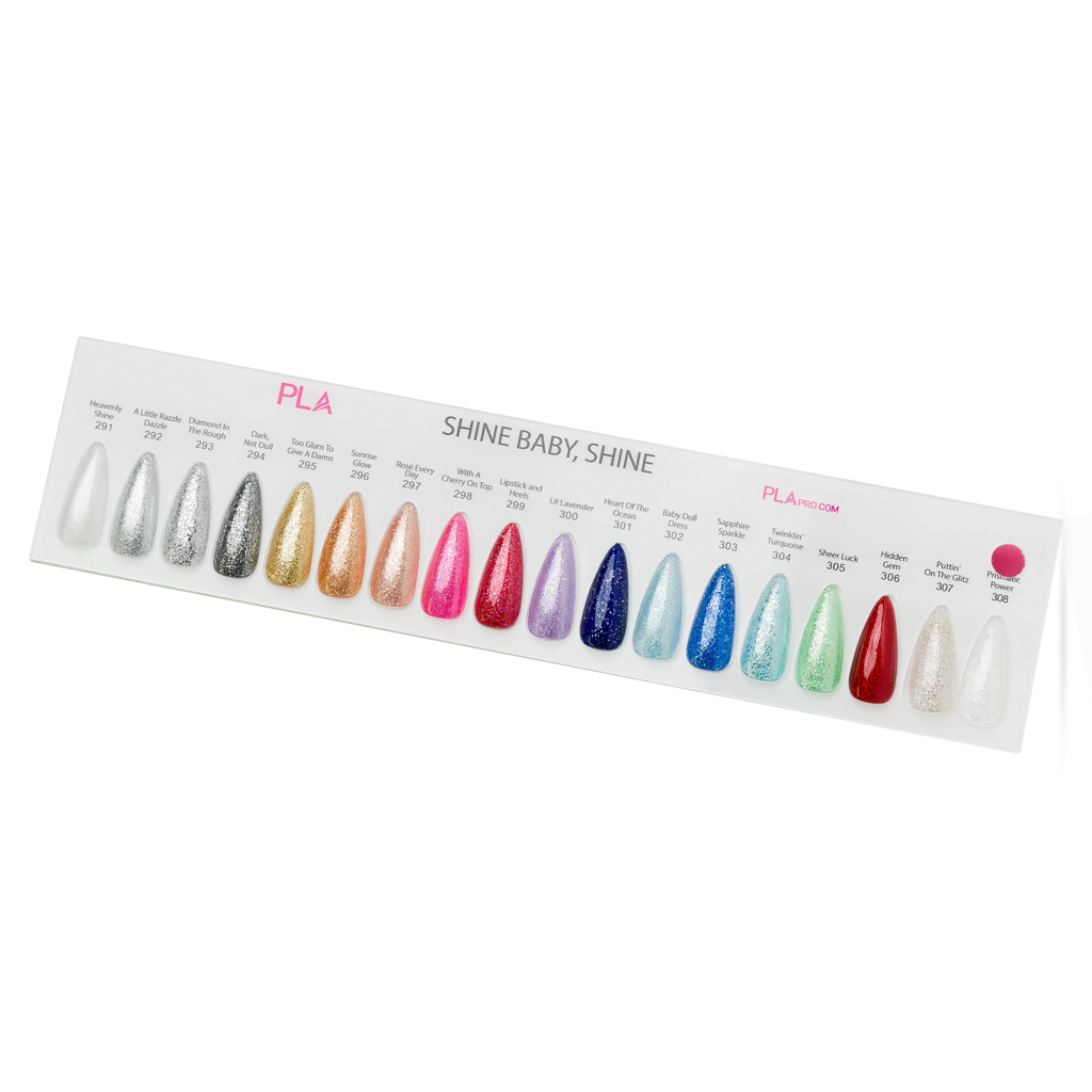 PLA Glitter Collection - Gel Collection (291-308)