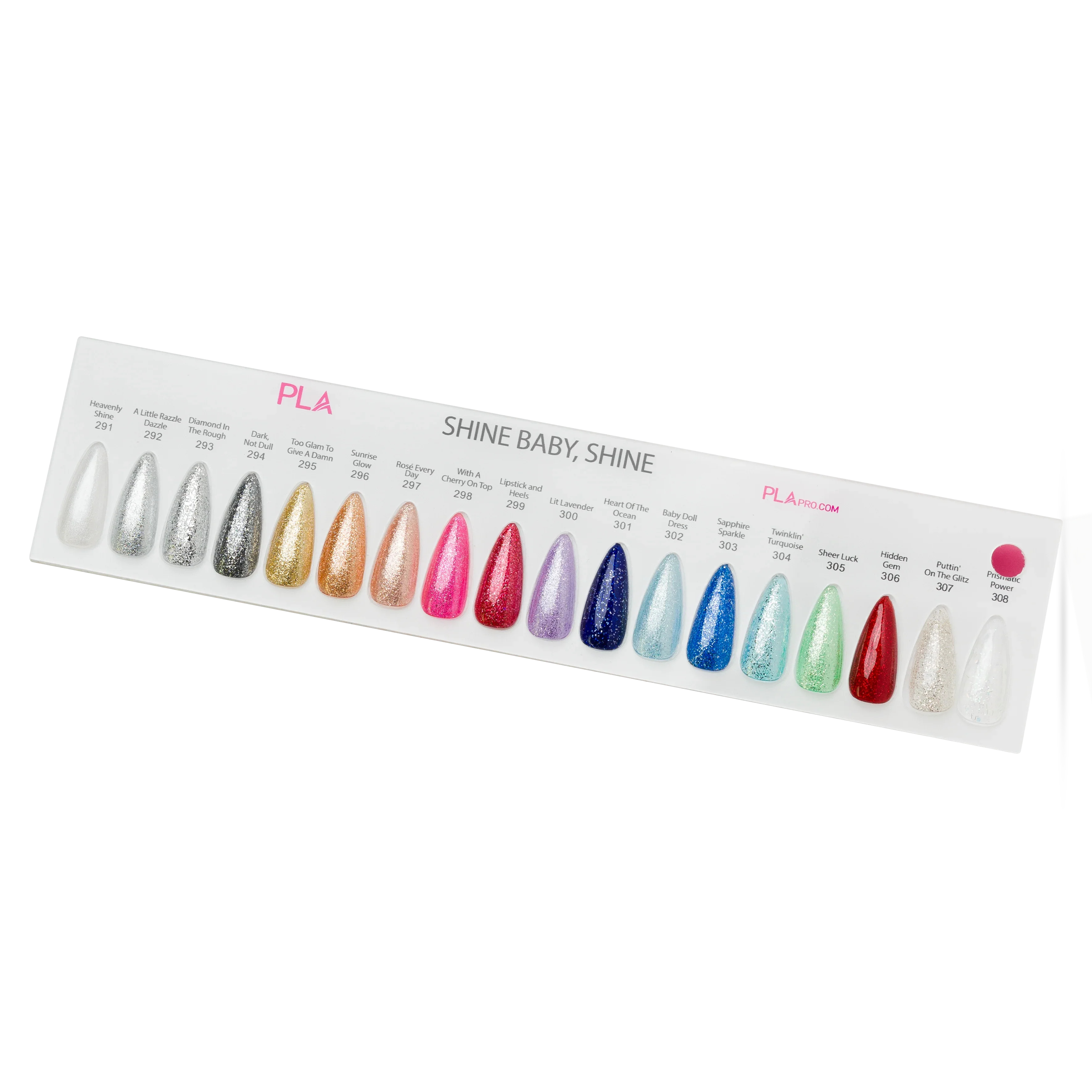 PLA Glitter Collection - Gel Collection (291-308)