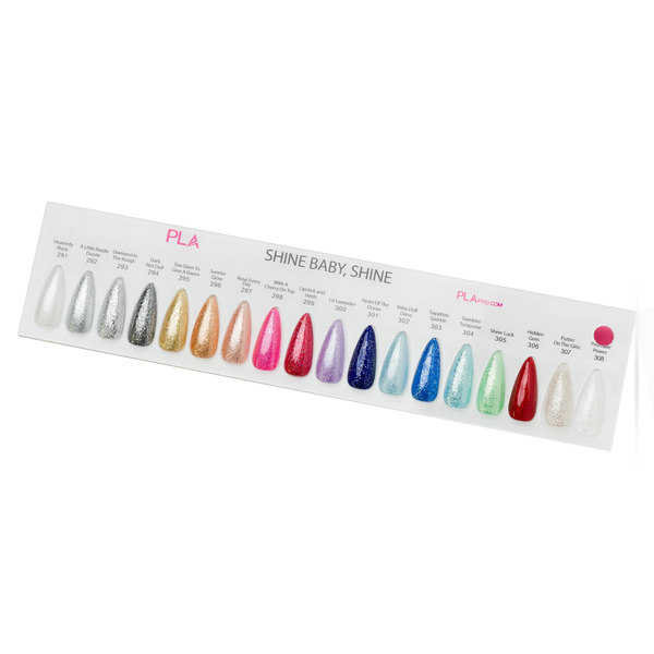 PLA Glitter Collection - Gel Collection (291-308)