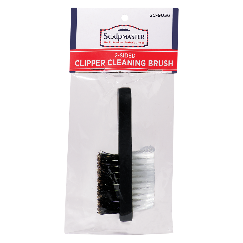 Scalpmaster 2 Sided Clipper Cleaning Brush (SC-9036)