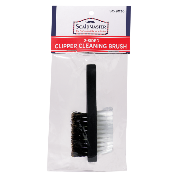 Scalpmaster 2 Sided Clipper Cleaning Brush (SC-9036)
