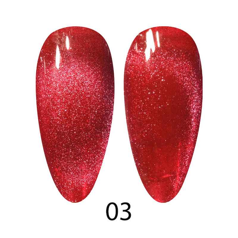 DND DC 9D Cat Eye Smoothie - Ruby Mirage #03 Main image