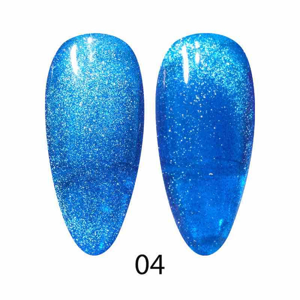 DND DC 9D Cat Eye Smoothie - Galactic Sapphire #04