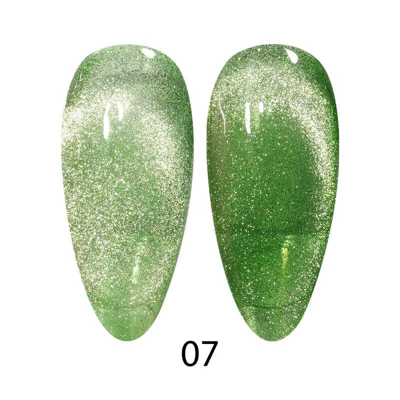 DND DC 9D Cat Eye Smoothie - Velvet Fern #07