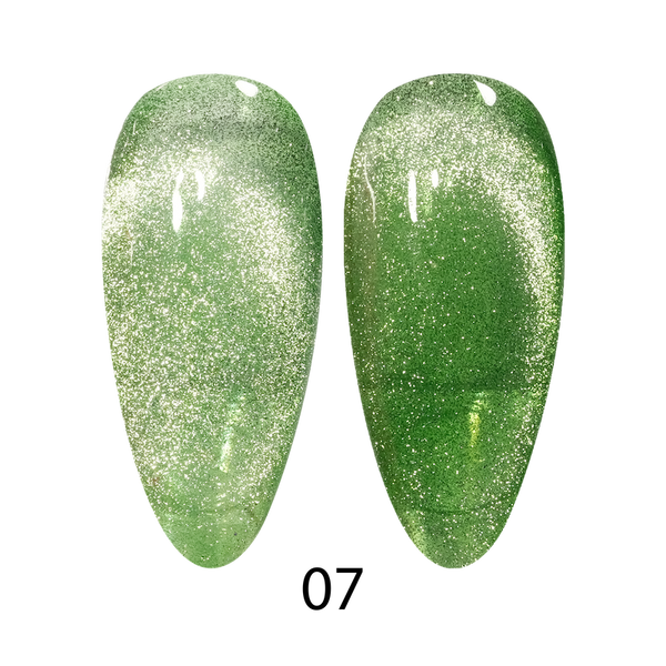 DND DC 9D Cat Eye Smoothie - Velvet Fern #07