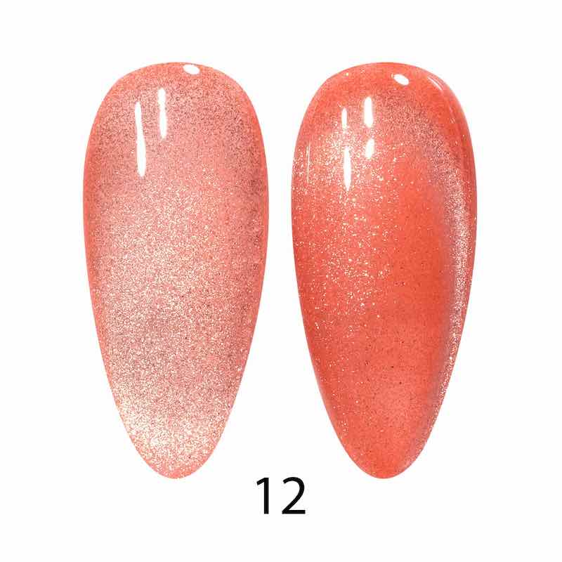 DND DC 9D Cat Eye Smoothie - Coral Ice #12 Main image