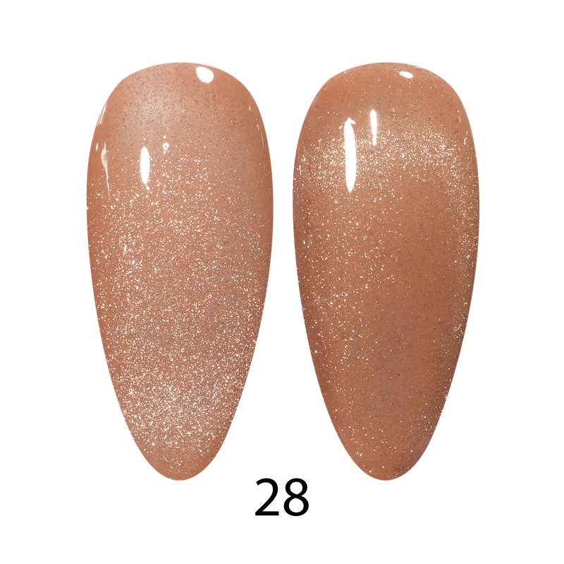 DND DC 9D Cat Eye Creamy - Caramel Lullaby #28