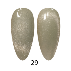 DND DC 9D Cat Eye Creamy - Misty Moss #29