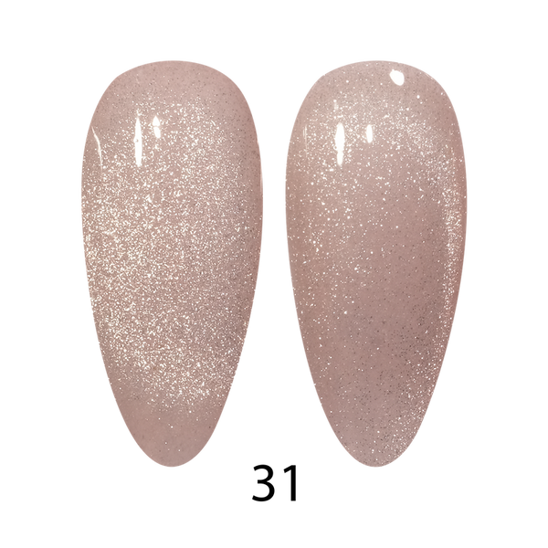DND DC 9D Cat Eye Creamy - Fossil Ice #31