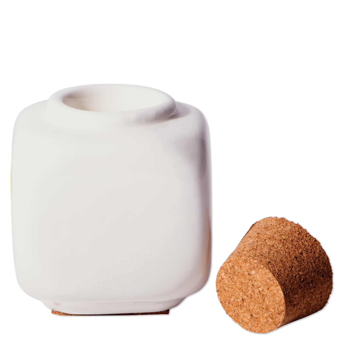 Debra Lynn Porcelain Jar With Lid 30ml - White (DL-C523) Secondary image