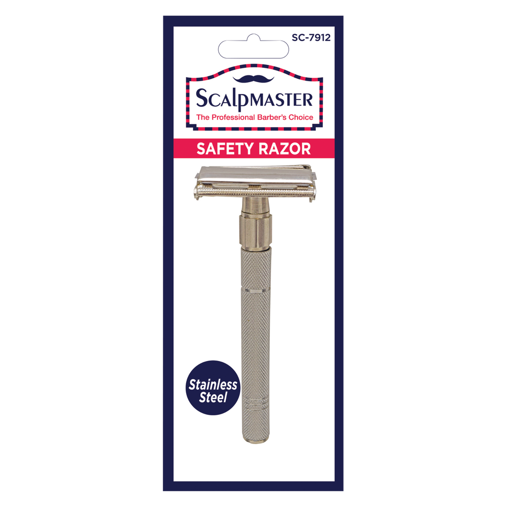 Scalpmaster Stainless Safety Razor (SC-7912)