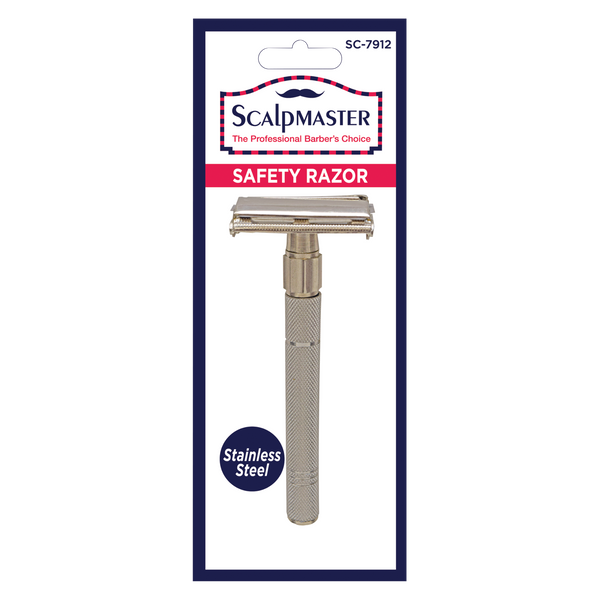 Scalpmaster Stainless Safety Razor (SC-7912)