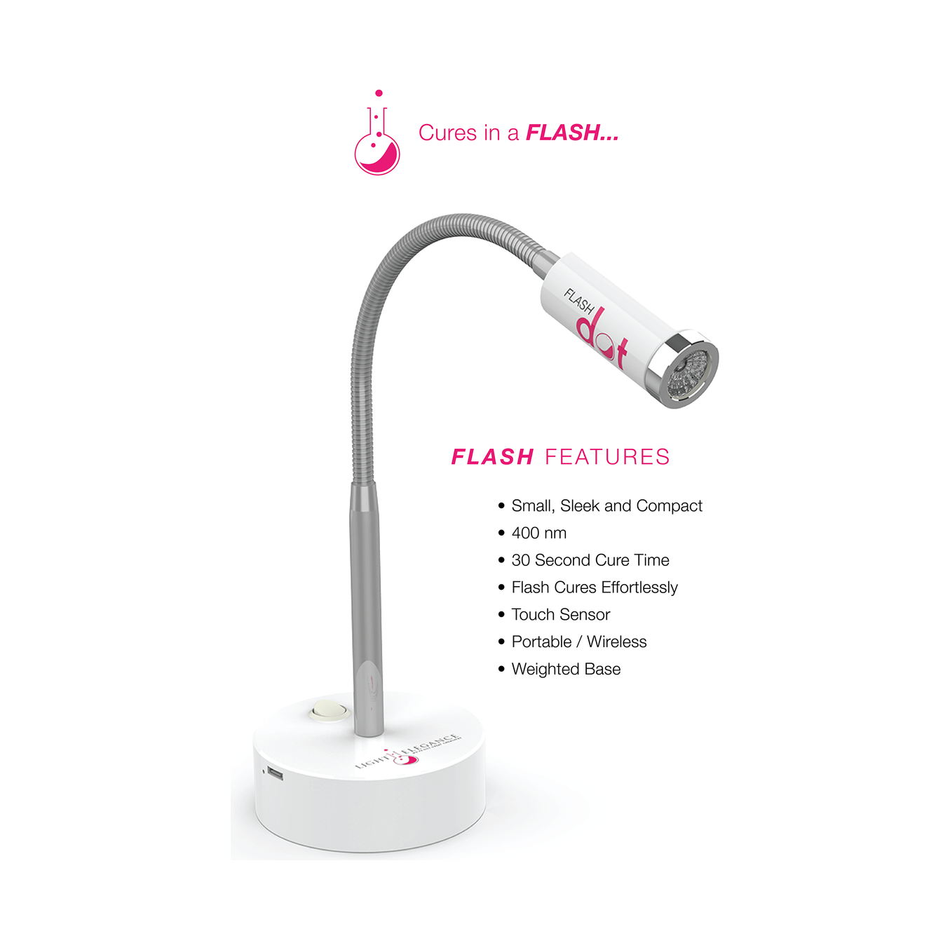 Light Elegance Flash Dot LED Lamp Secondary image