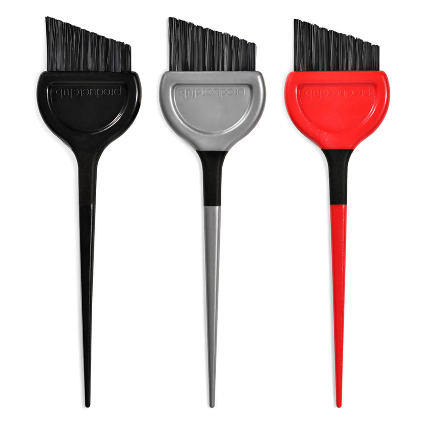 Product Club Angled Color Brushes - 3pk (Assorted Colors) Main image