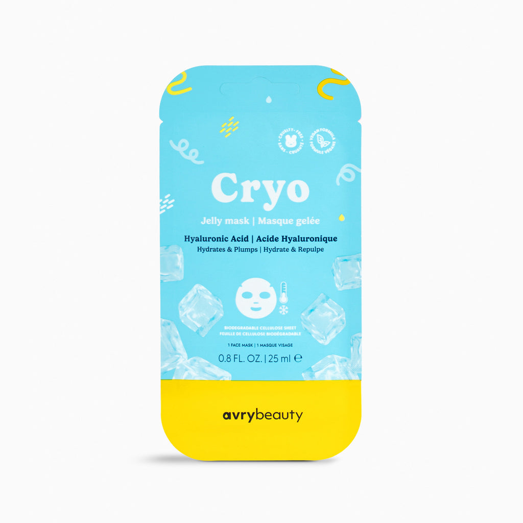 Avry Cryo Jelly Facial Mask - Hyaluronic Acid