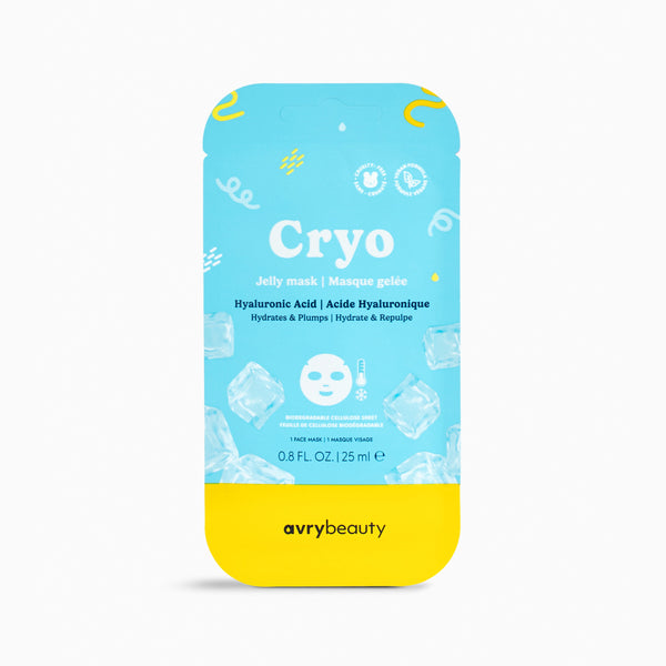 Avry Cryo Jelly Facial Mask - Hyaluronic Acid