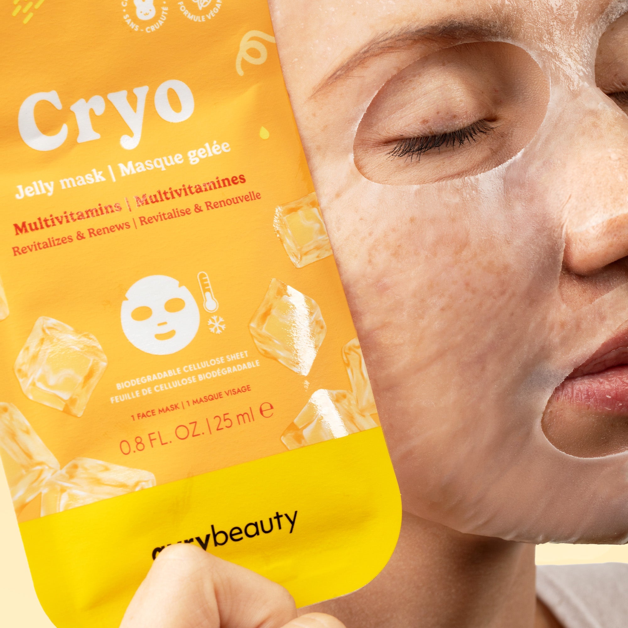 Avry Cryo Jelly Facial Mask - Multi Vitamins Secondary image