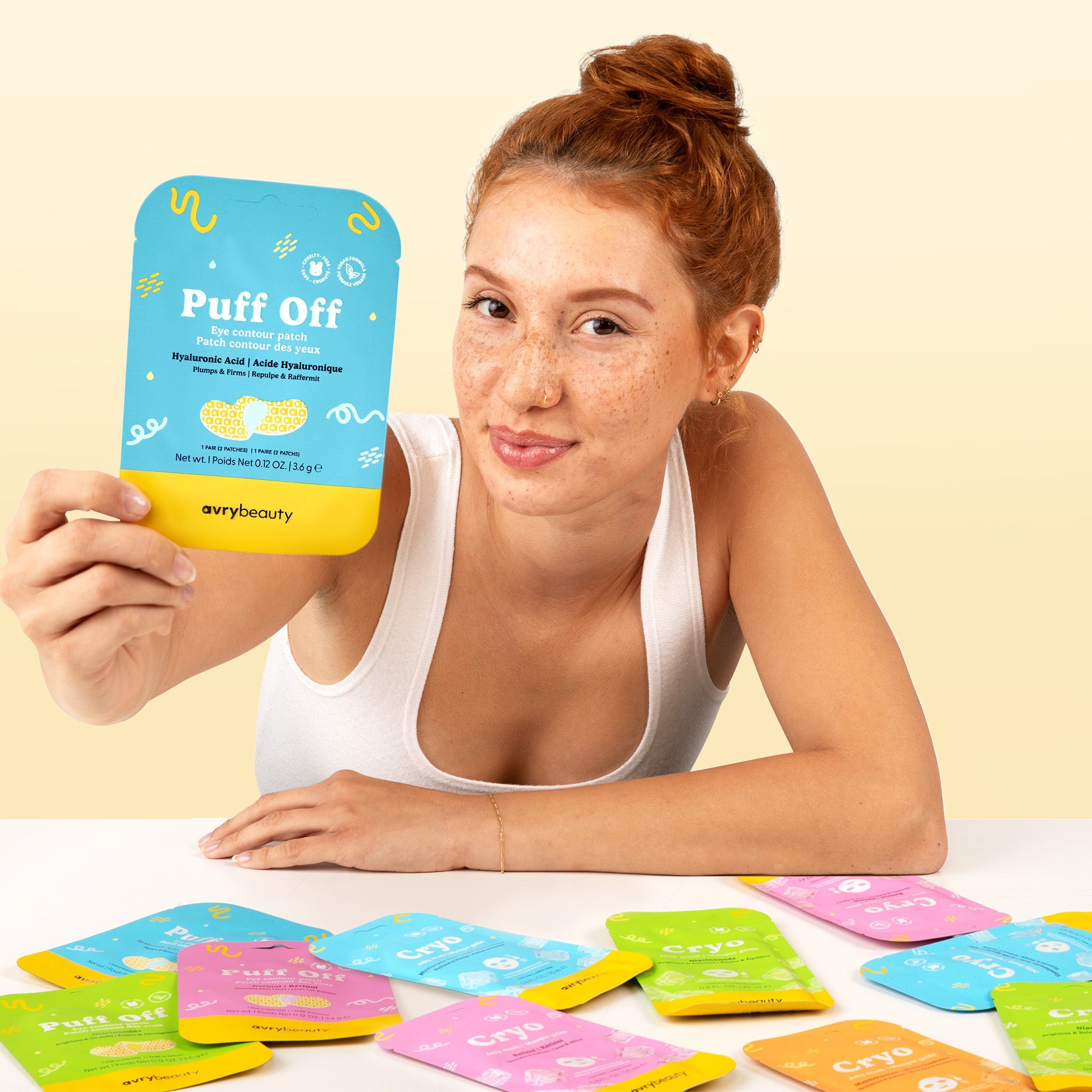 Avry Puff Off Eye Contour Patch - Hyaluronic Acid