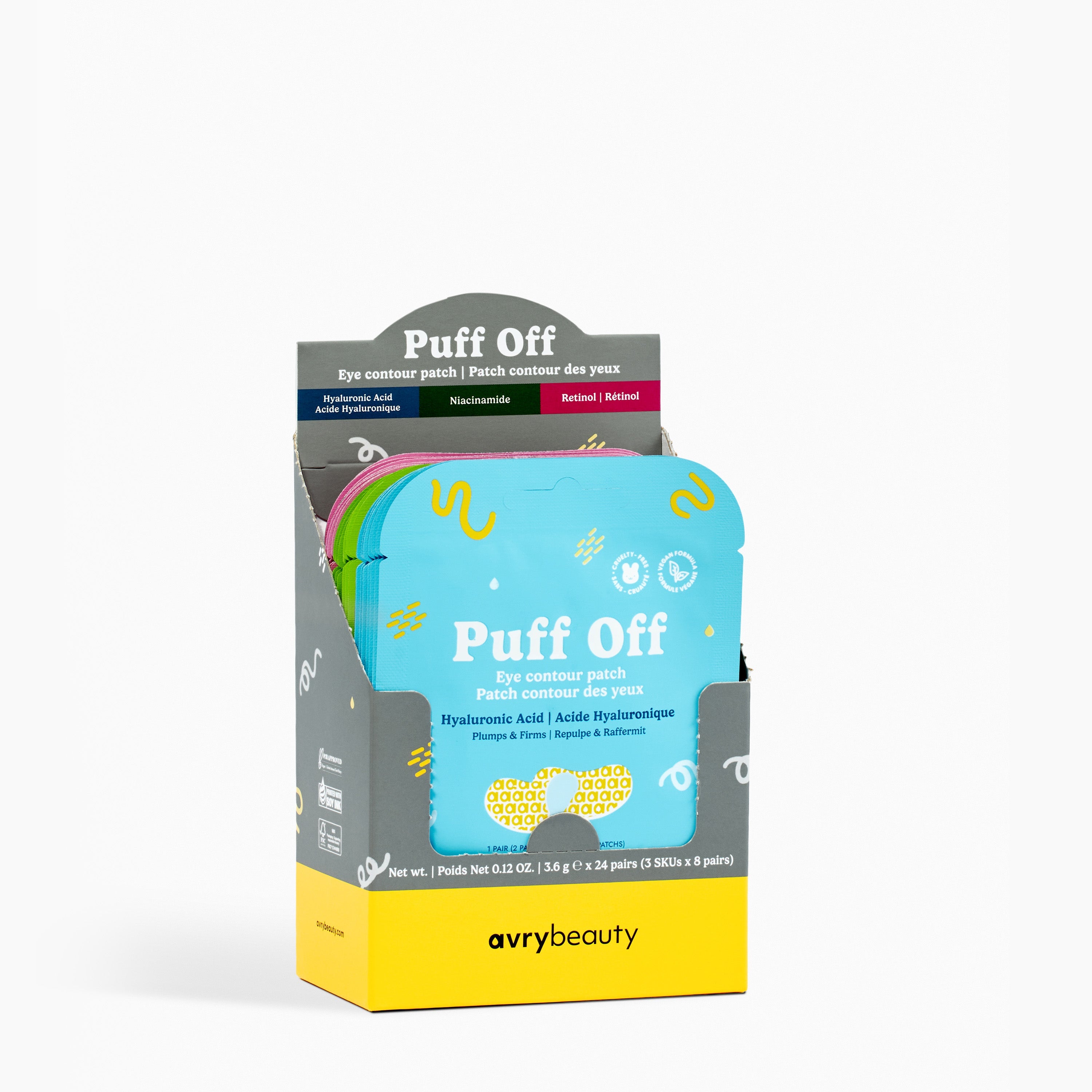 Avry Puff Off Eye Contour Patch - Assorted Kit Main image
