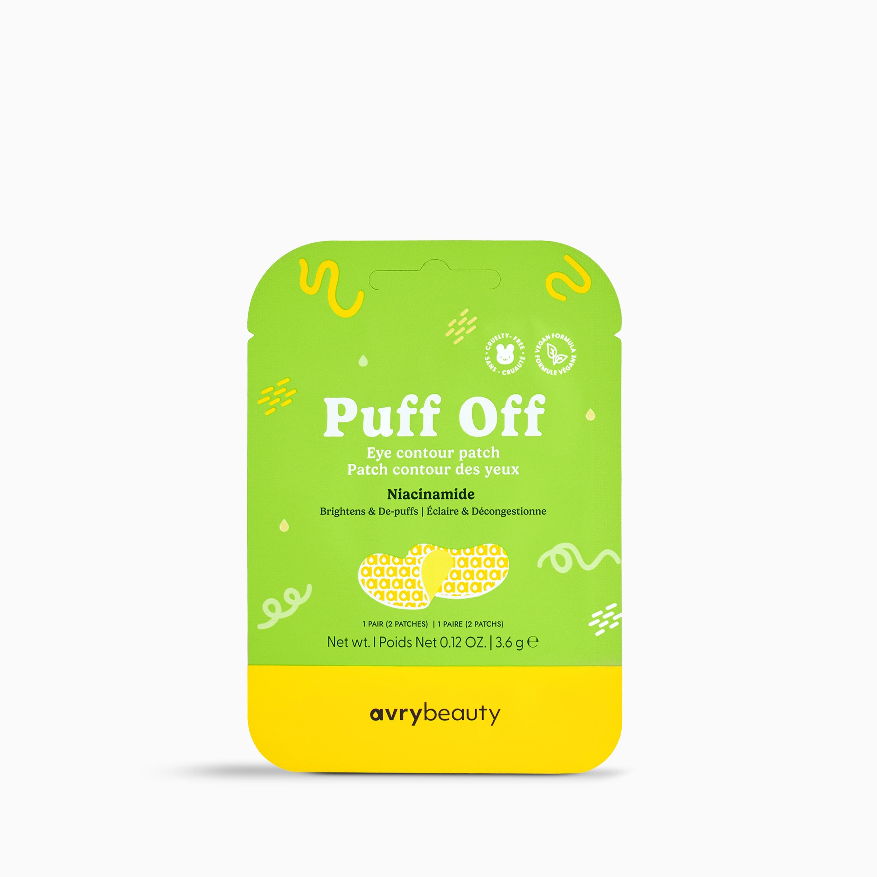 Avry Puff Off Eye Contour Patch - Niacinamide Main image