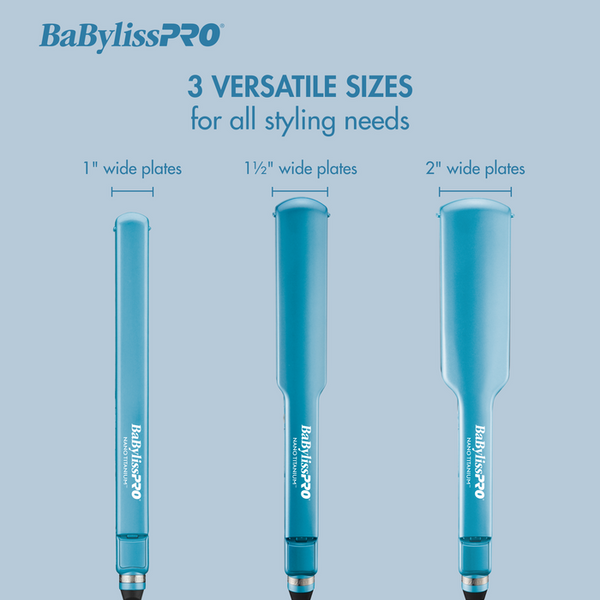 Babyliss Pro Nano Titanium Ultra Thin Flat Iron 1"(BNT4072TUC)