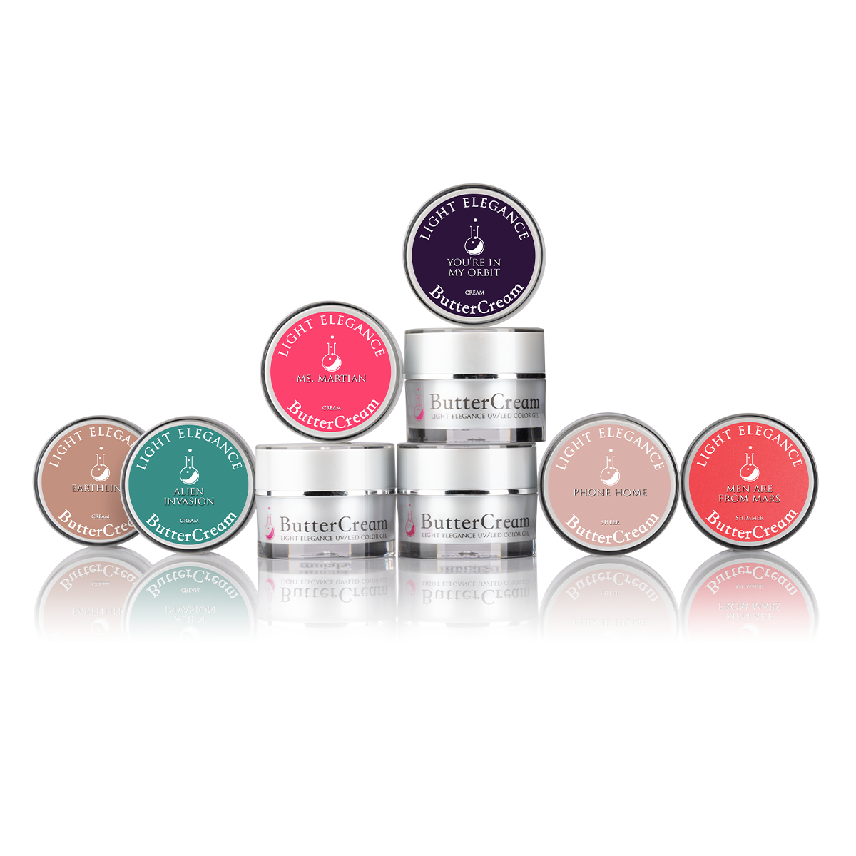 Light Elegance - Out Of This World Summer 2024 ButterCream Collection 5ml (6pk) Main image
