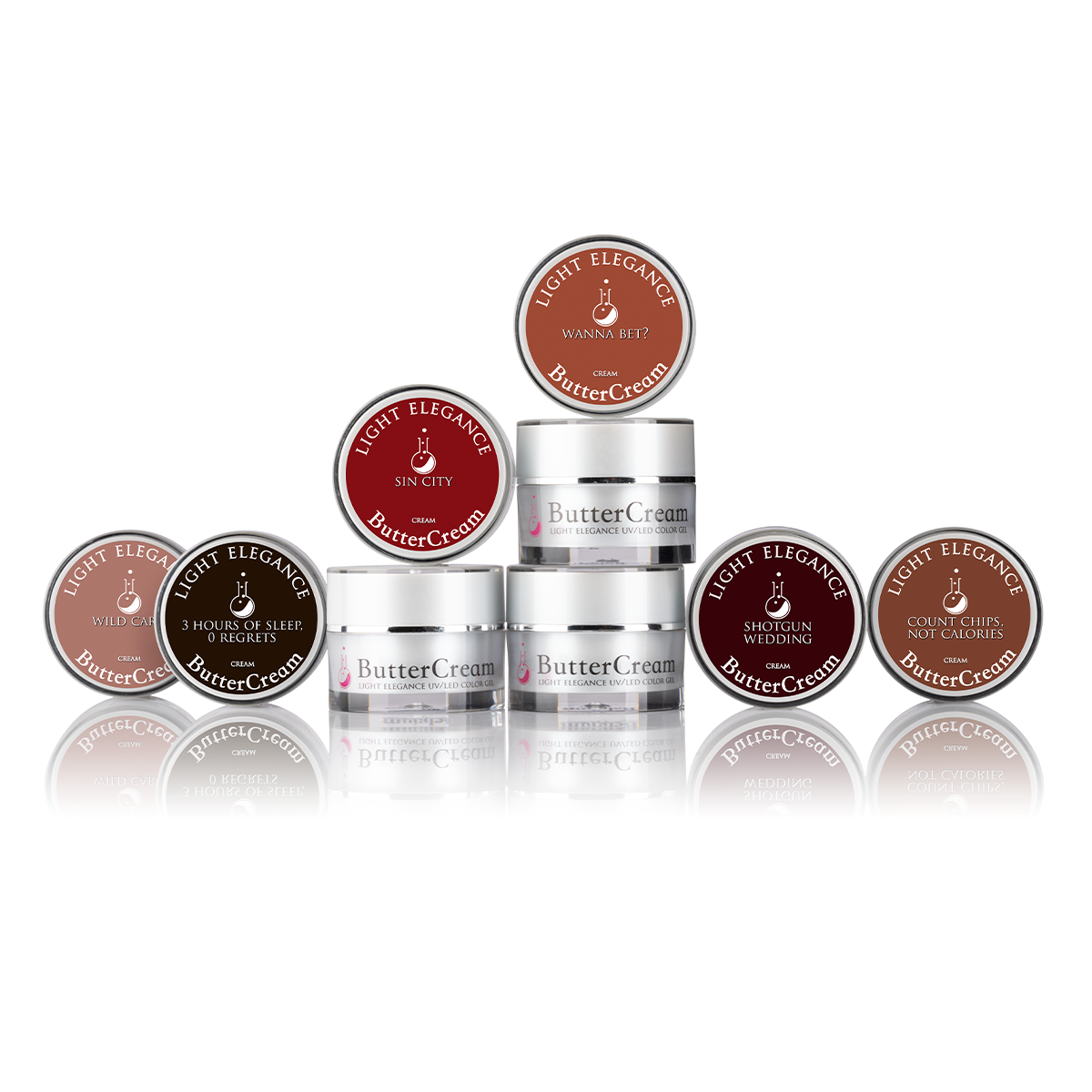 Light Elegance - Viva Las Vegas Fall/Winter 2026 - Buttercream Collection (6pk)