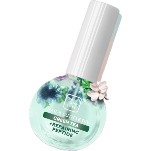 Be Care Love Nail & Cuticle Oil - Repairing Peptide - Green Tea 1oz Main image