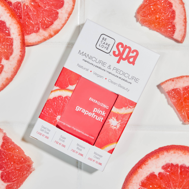 Be Care Love Pink Grapefruit  4-step Packet Box Main image