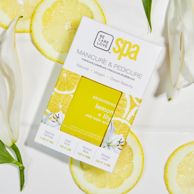 Be Care Love Brightening Lemon + Lily 4-step Packet Box Main image