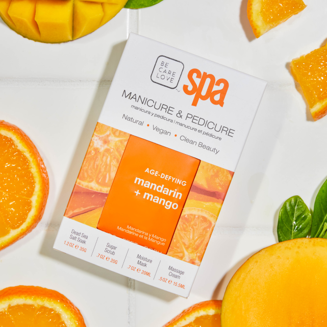 Be Care Love Mandarin + Mango  4-step Packet Box