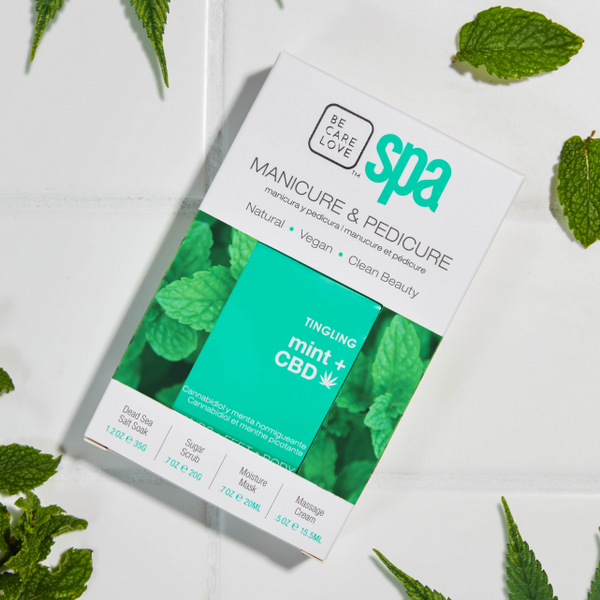 Be Care Love Tingling Mint 4-step Packet Box