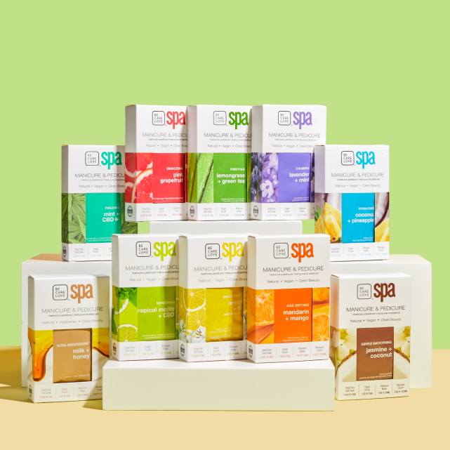 Be Care Love Brightening Lemon + Lily 4-step Packet Box