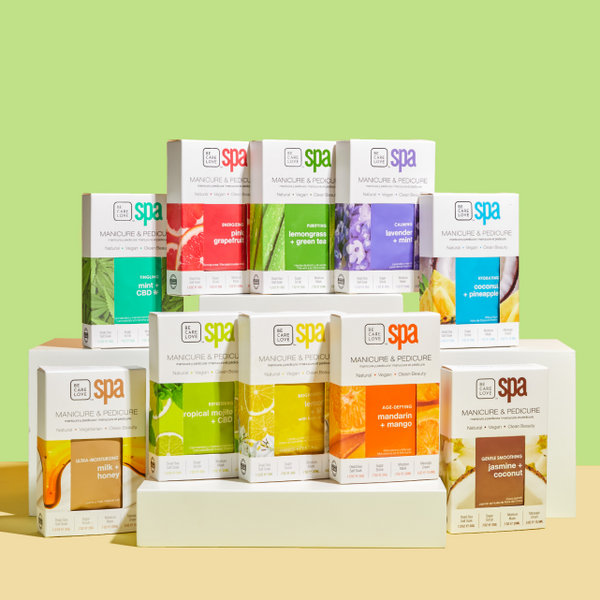 Be Care Love Brightening Lemon + Lily 4-step Packet Box